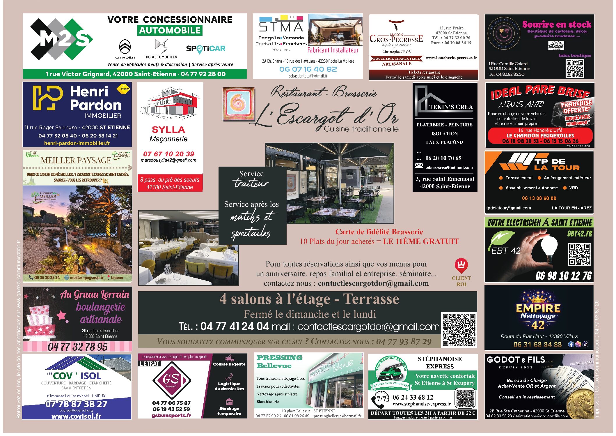 set_de_table_escargot_dor